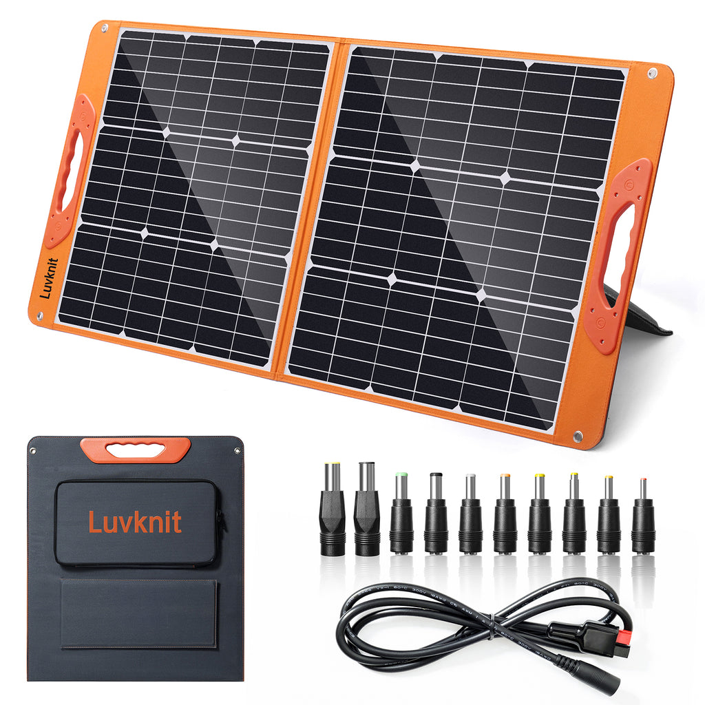 Luvknit 100W Foldable Solar Panel