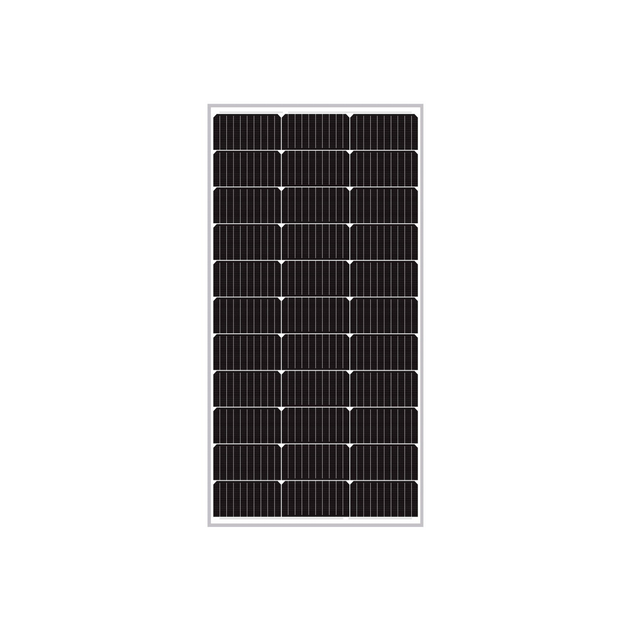 Newpowa Monocrystalline RV Solar Panel 100W