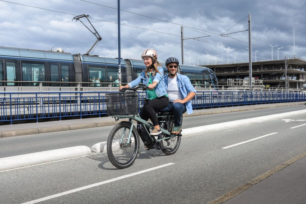 Cargo e-bike in the city