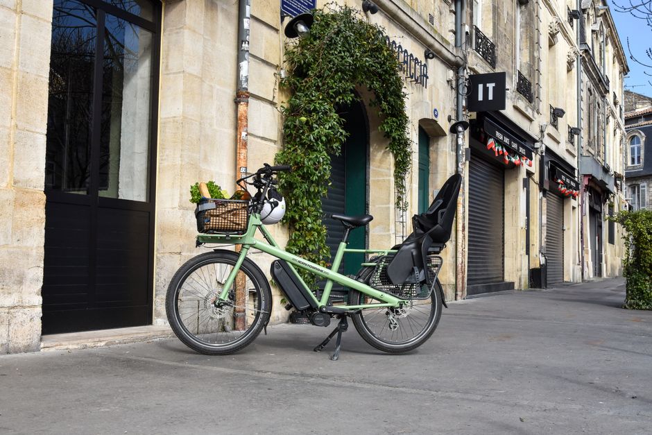 Cargo electric bike hauling gear