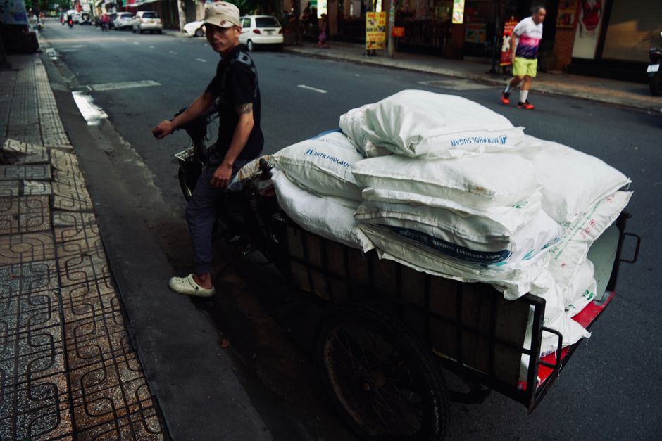 Cargo electric bike hauling gear